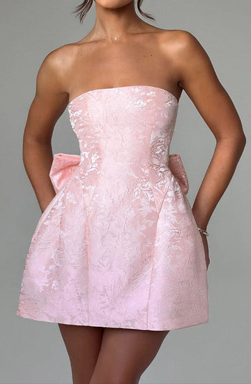 Carlota Mini Dress - Blush