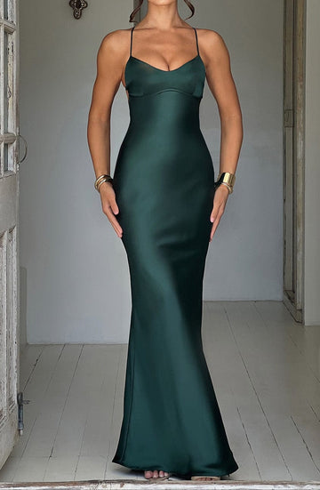 Angela Maxi Dress - Emerald