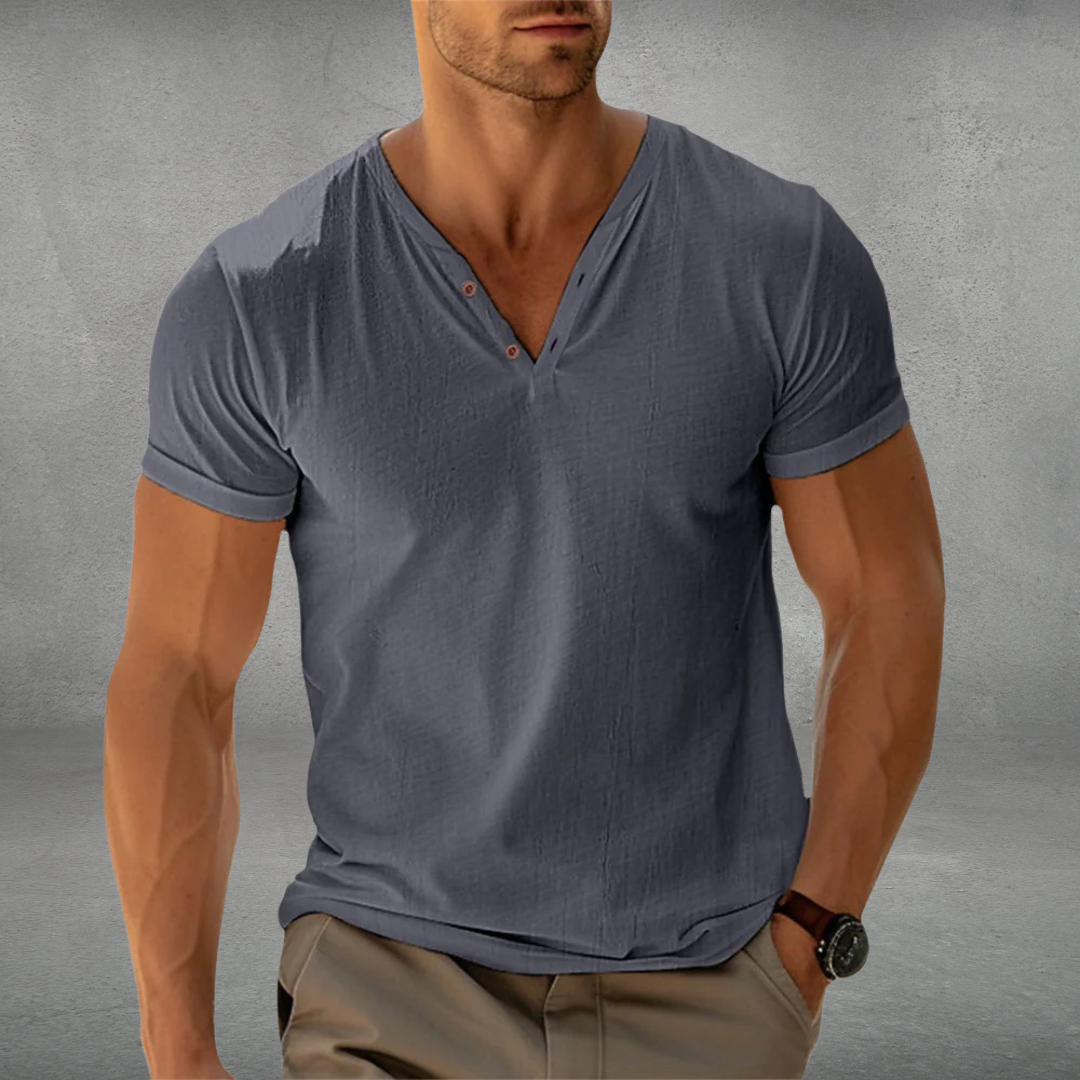 Men's Casual Short Sleeve Polo Shirt | Slim Fit