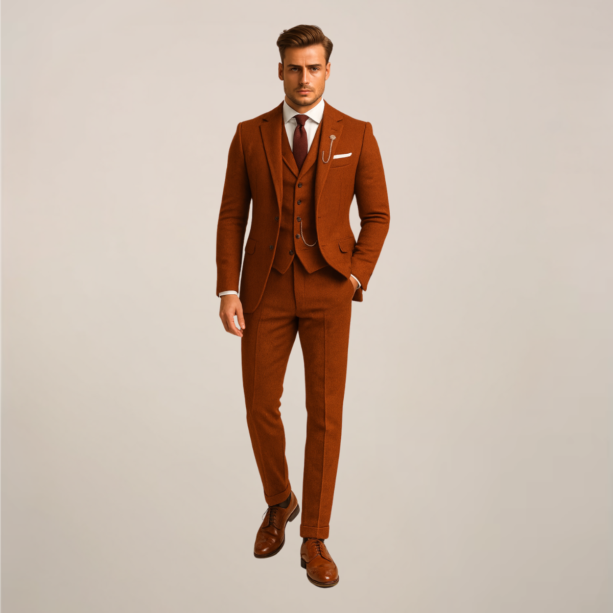 Men's Three-Piece Suits | Tweed
