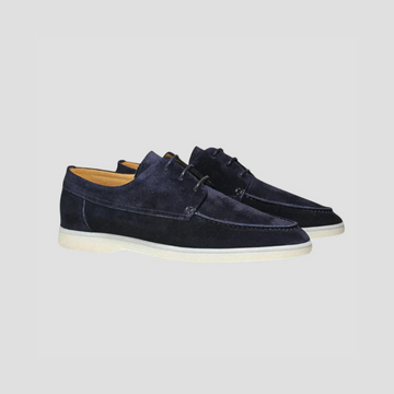 Men's Lace-Up Loafers | Suede