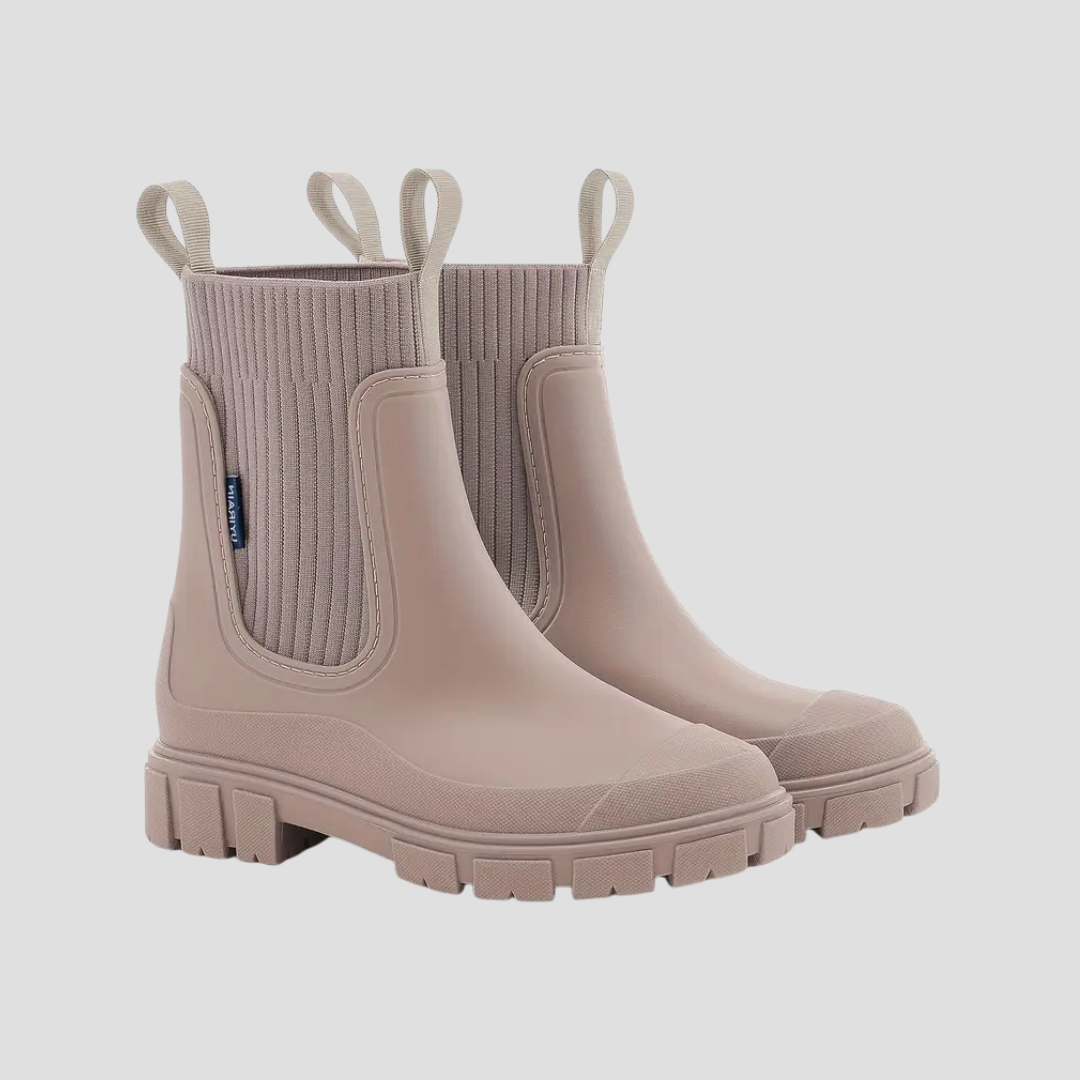 Women's Elastic Band Rainproof Boots | Anti-Slip