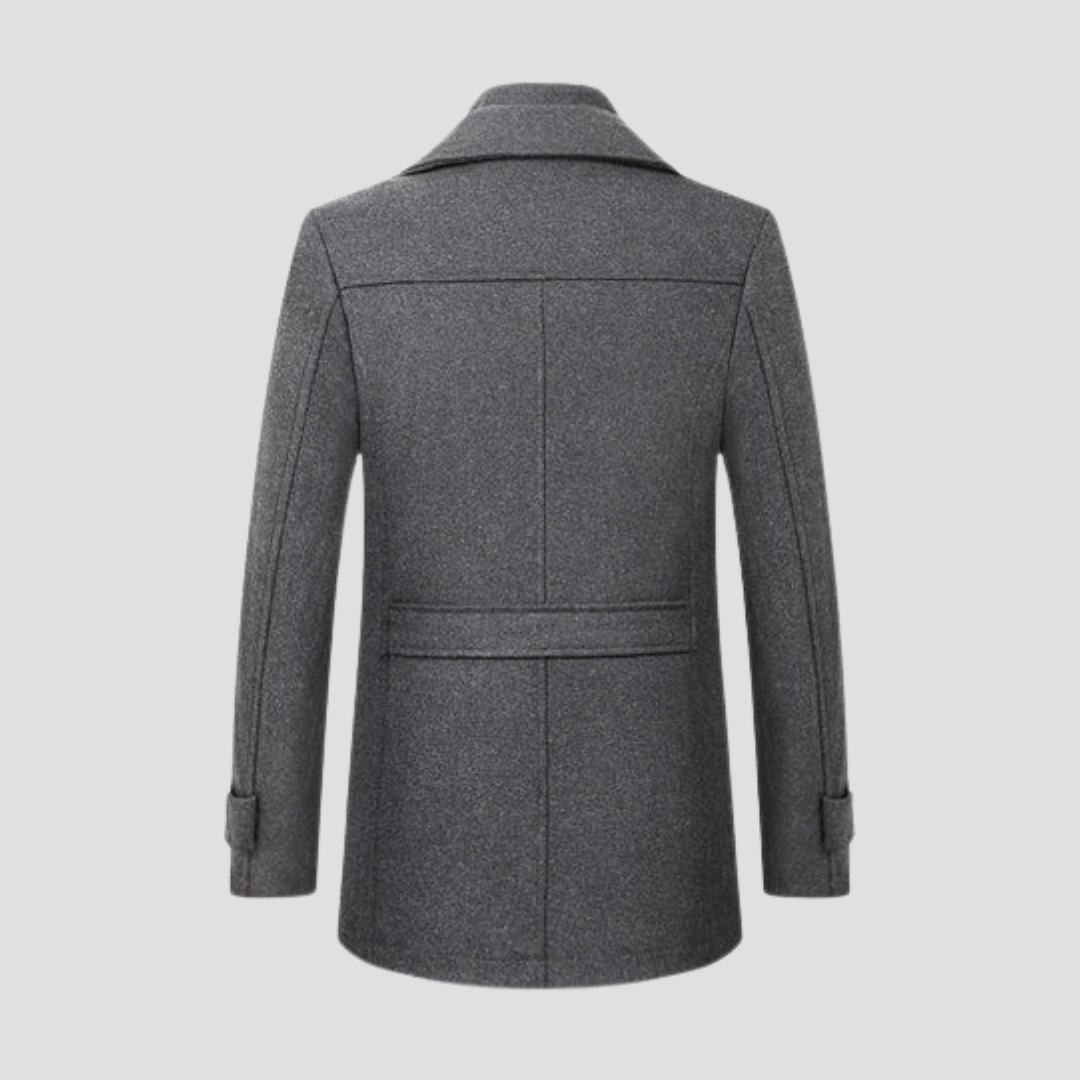 Men's Double Collar Coat | Winter