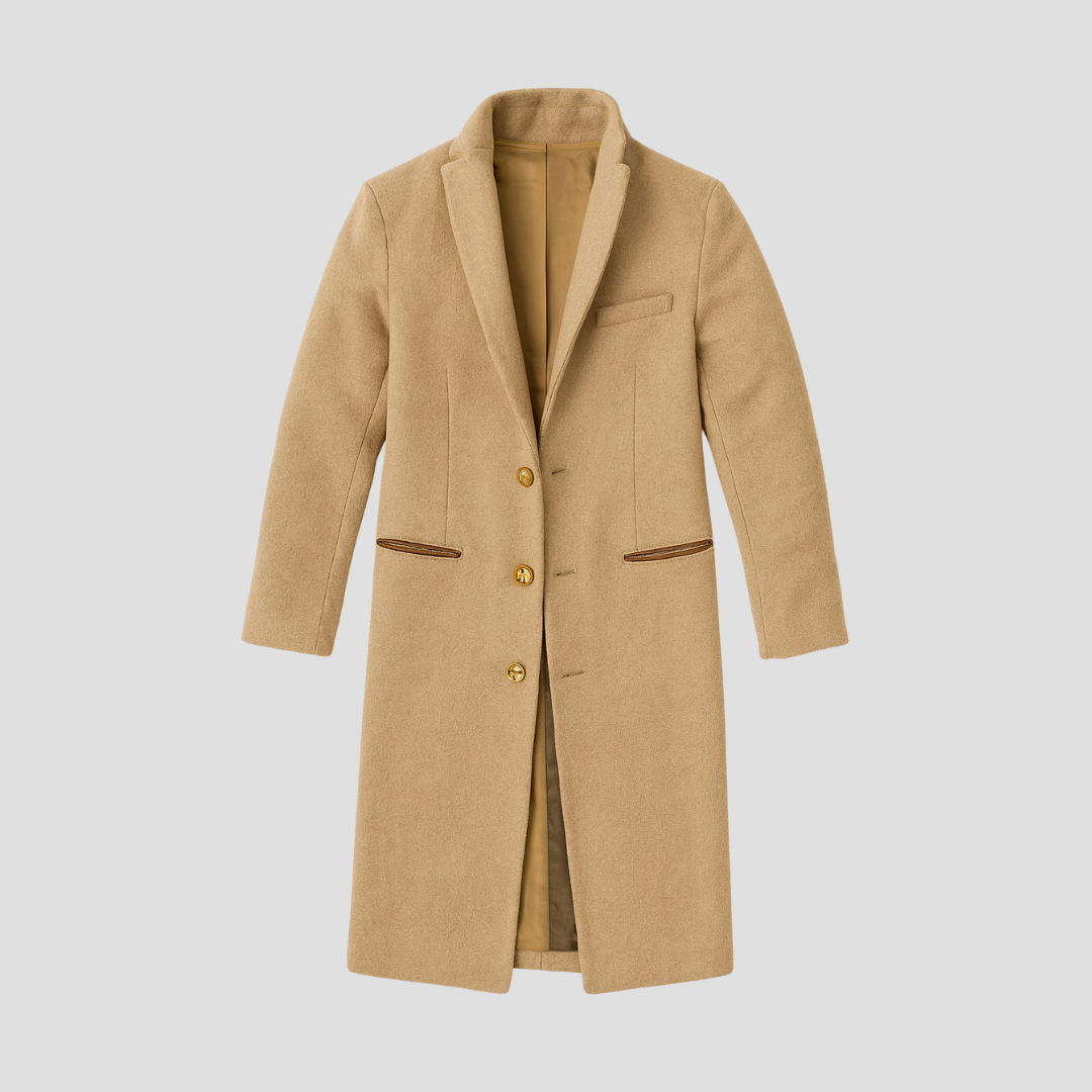 Men's Slimming Coat | Medium-Length
