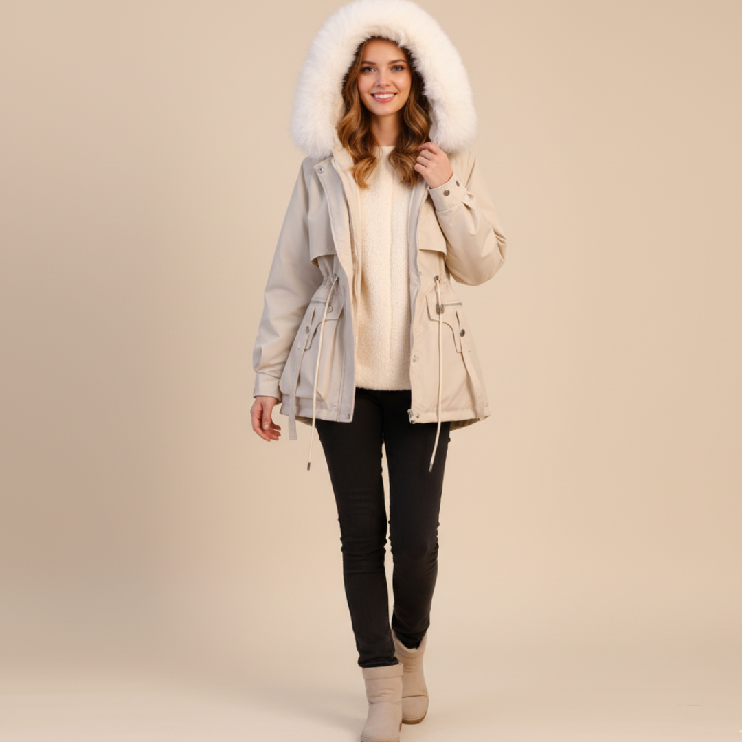 Women's Parka with Hood Jacket | Winter