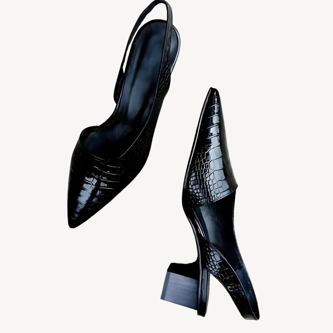 Women's Plaid Heels | Pointed