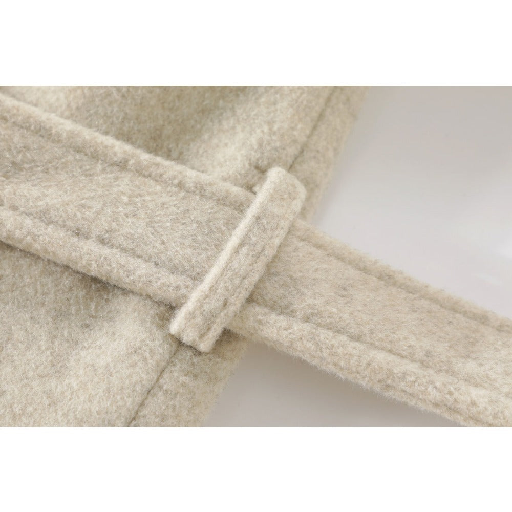 Double Breasted Wool Coat for Women - Lucia