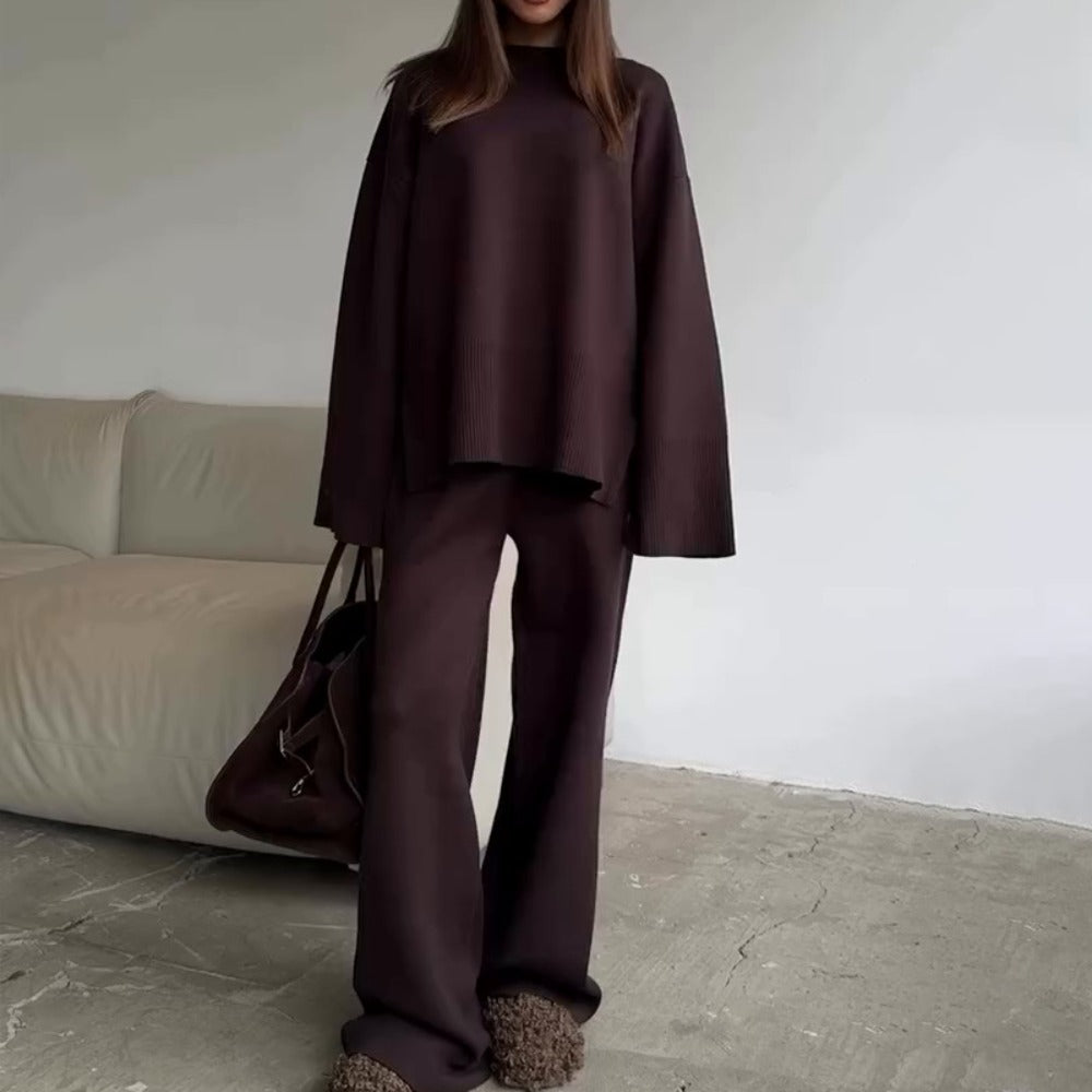 Knit Sweater and Pants Set for Women - Luce