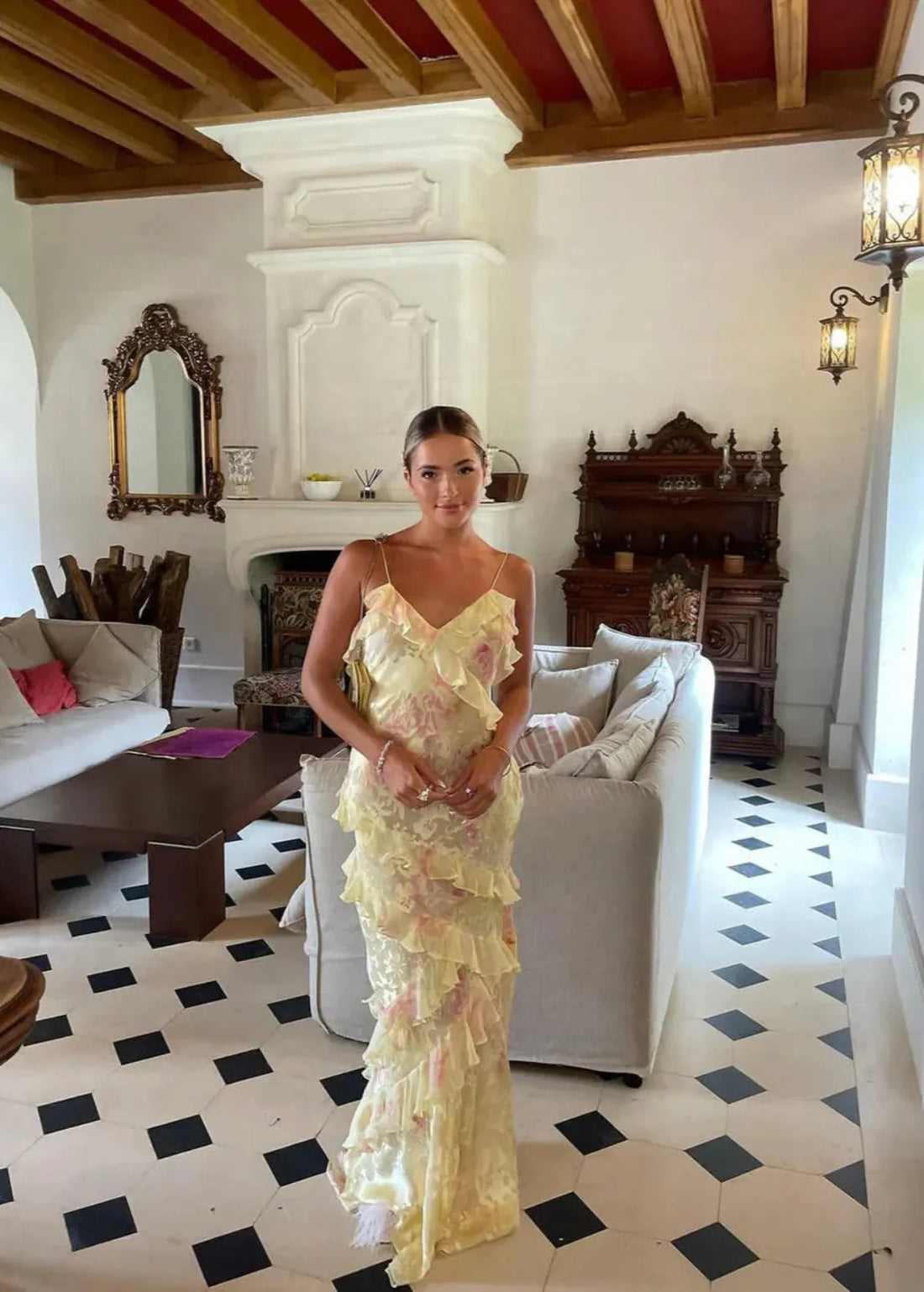 Party Slip Dress | Maxi