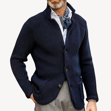 Men's Thick Coat | Knitted