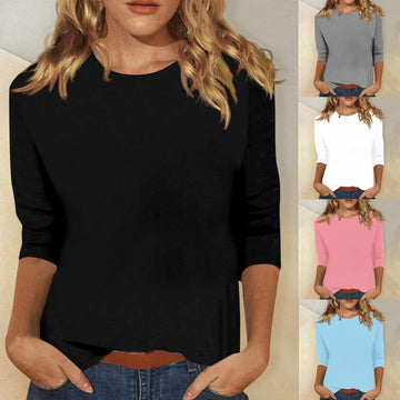 Women's 3/4 Sleeves Blouse | Loose