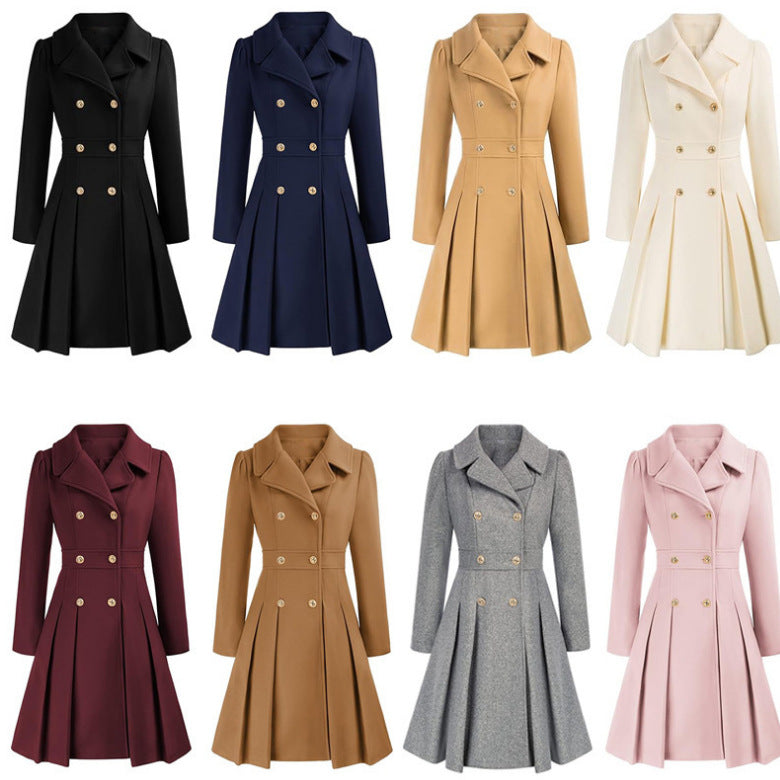 Women's Fitted Trench Coat | Double Button