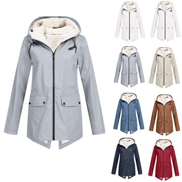 Women's Plush Lining Jacket | Hooded