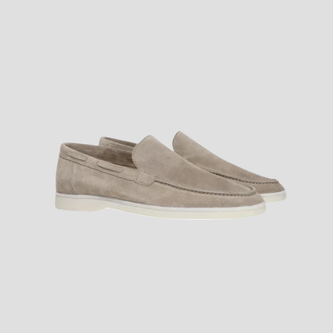 Men's Suede Loafers | Flat