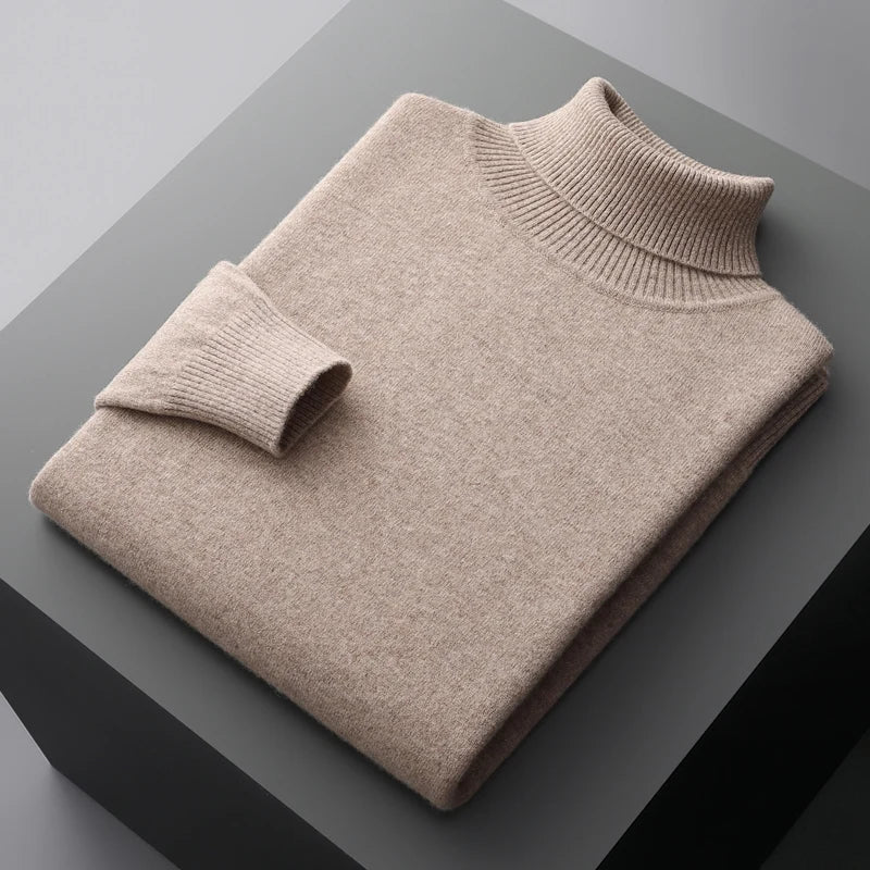 Men's Turtleneck Sweater | Warm