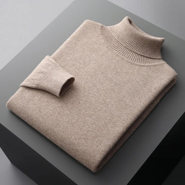 Men's Turtleneck Sweater | Warm