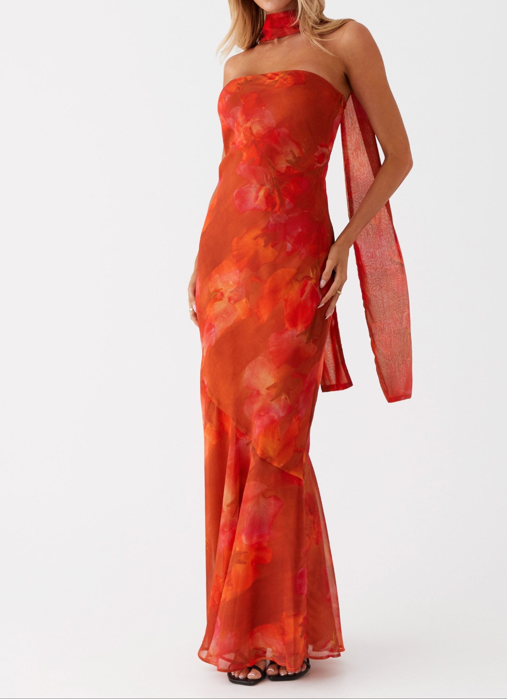 Mirabella Maxi Dress - Amber – Natrosa
