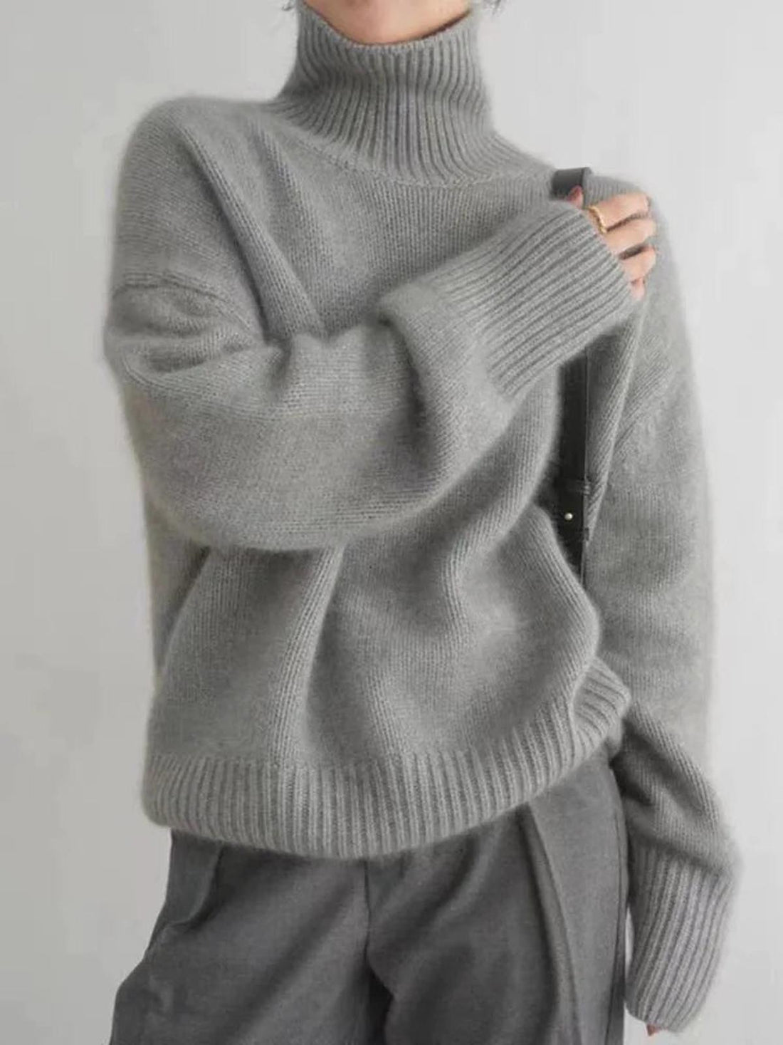 Women's Cashmere Turtleneck Sweater | Jumper
