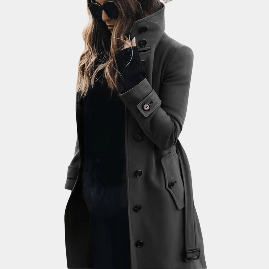 Women's Winter Trench Coat | Long