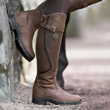 Women's Waterproof Knee High Boots | PU Leather