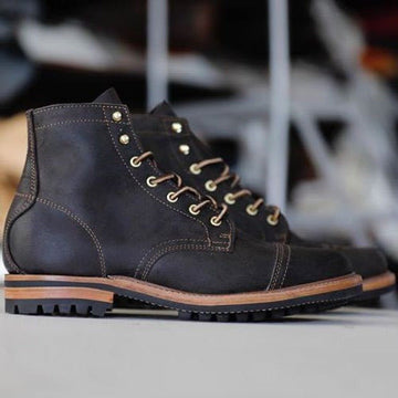 Men's Leather Boots | Lace-Up