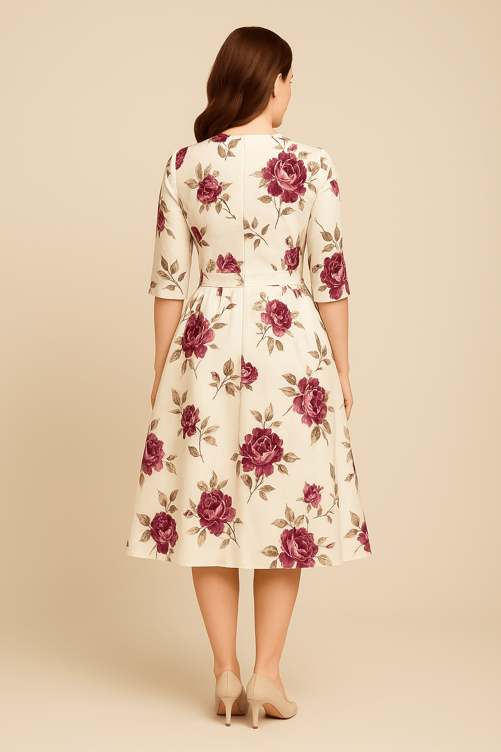 Party A-Line Dress | Floral Print