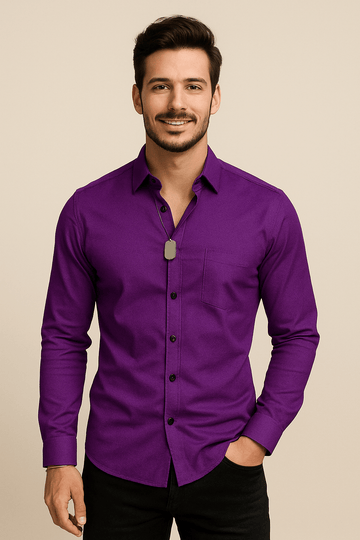 Men's Breathable Stretch Shirt | Long-Sleeve