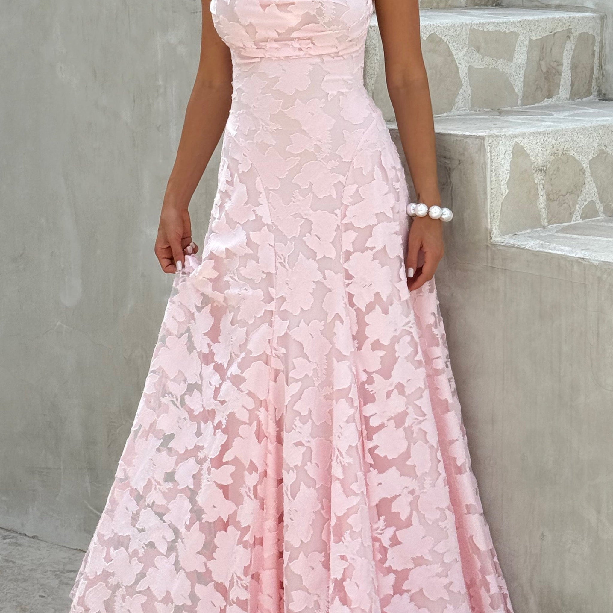 Rachele Maxi Dress - Blush