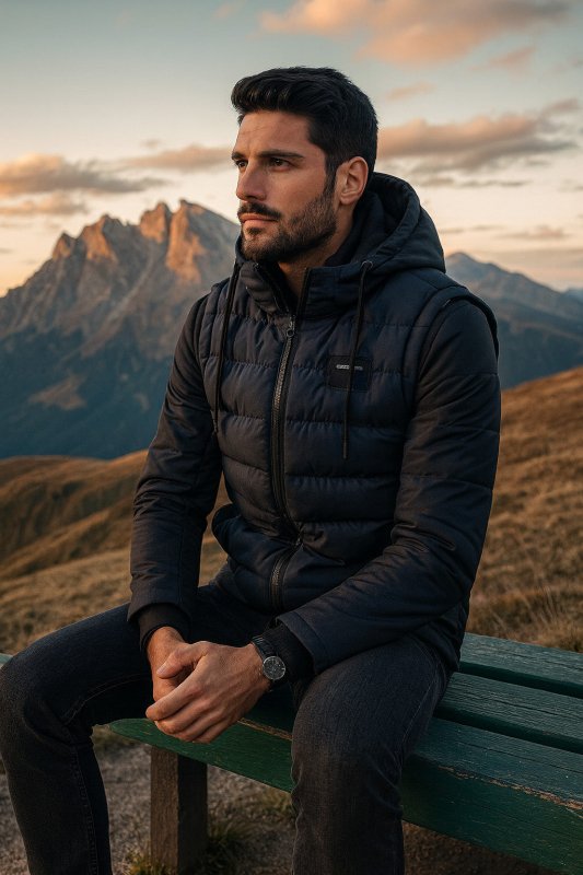 Men's Lightweight Gilet | Hooded