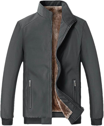 Men's Plush Lining Jacke | Dad's Wear