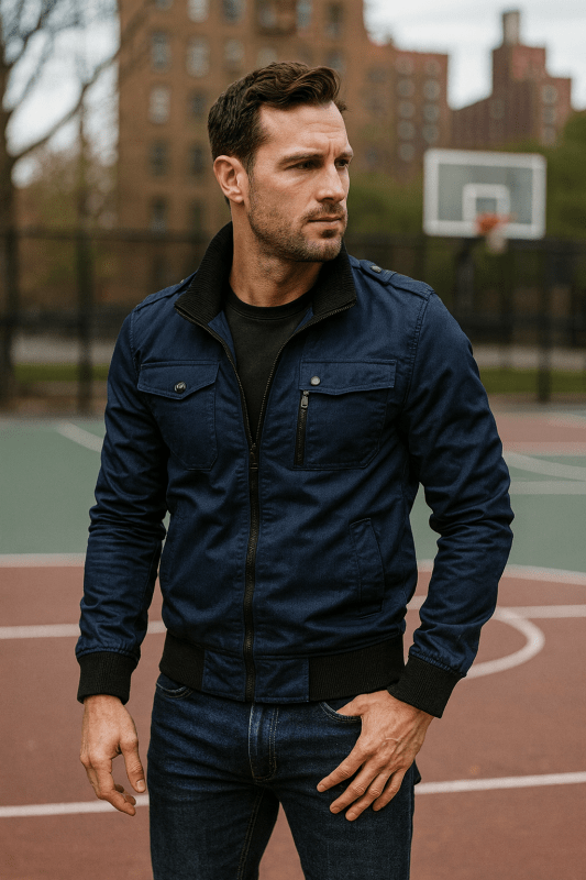 Men's Stand Collar Jacket | Workwear