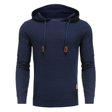 Men's Waffle Hoodie | Slimming