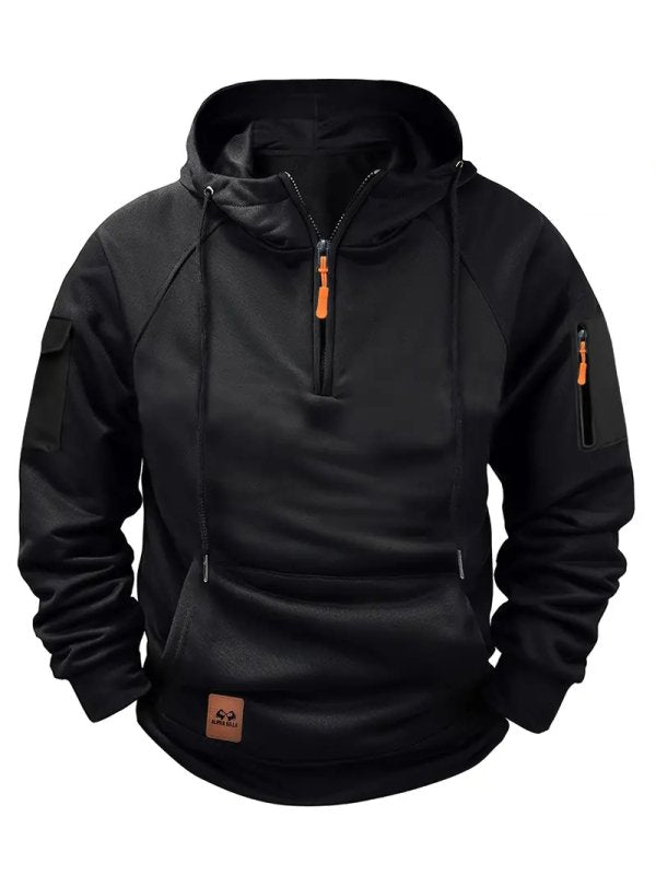Men's Half Zipper Hoodie | Leisure