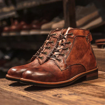 Men's Leather Ankle Boots | Comfortable