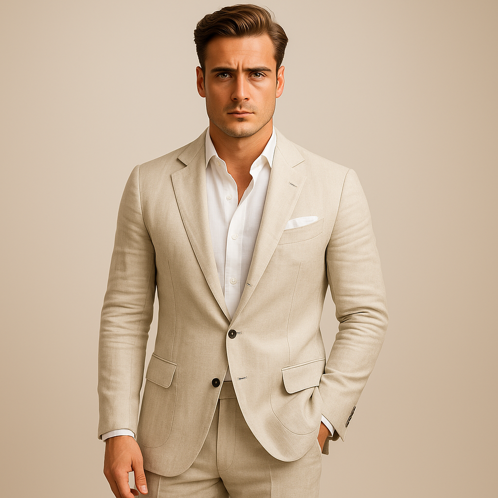 Men's Linen Blend Suits | Casual