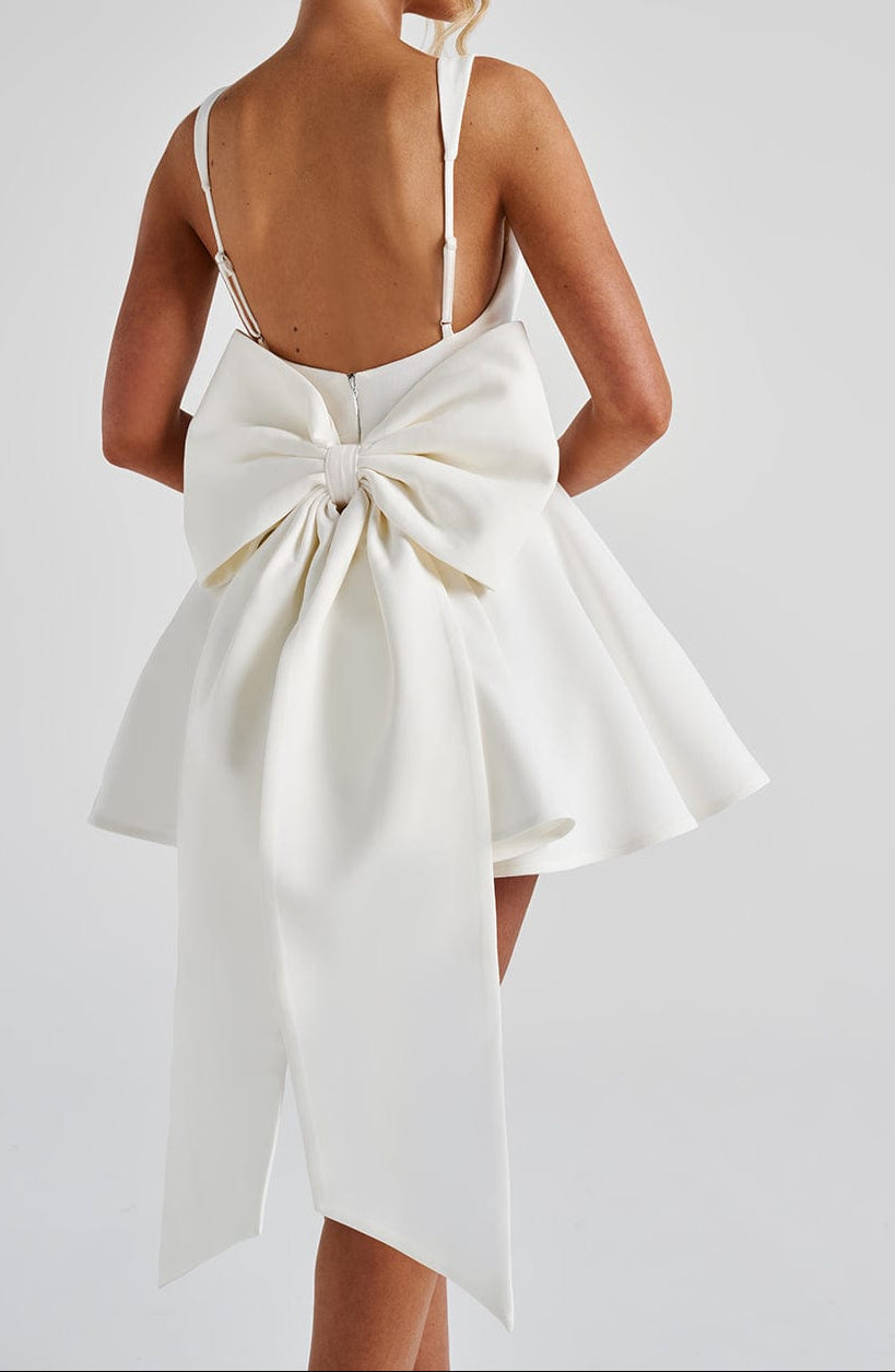 Aina Mini Dress - Ivory Natrosa Aina Mini Dress - Ivory Natrosa