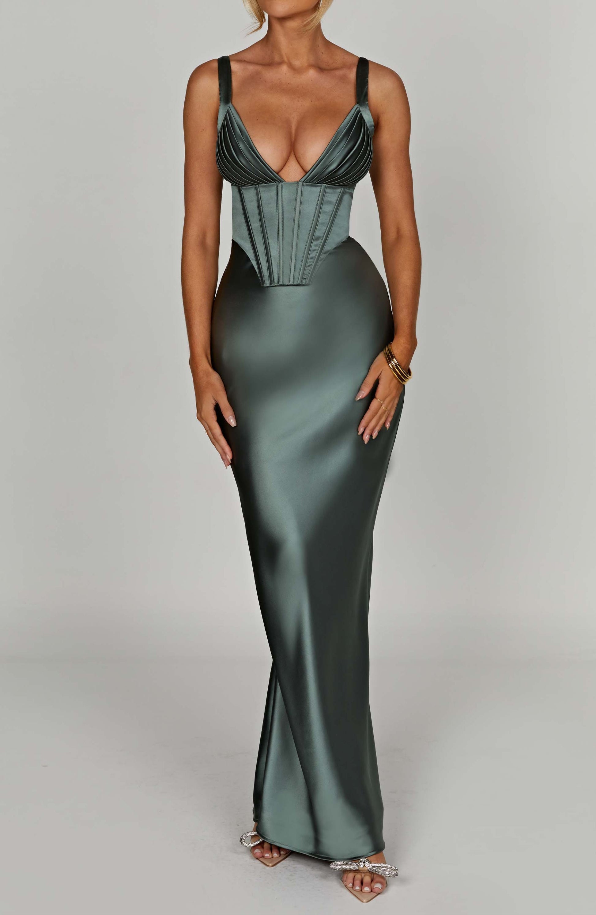Vera Maxi Dress - Sage Natrosa Vera Maxi Dress - Sage Natrosa