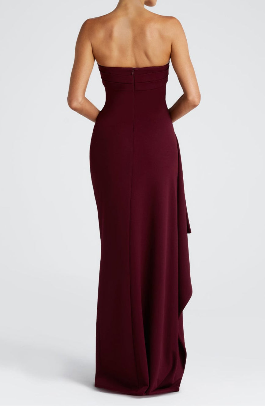Valentina Maxi Dress - Cherry Lacquer Natrosa Valentina Maxi Dress - Cherry Lacquer Natrosa